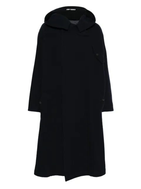 Yohji Yamamoto trenca con capucha