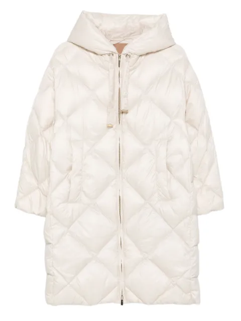 Max Mara Trefe hooded quilted water-repellent coat