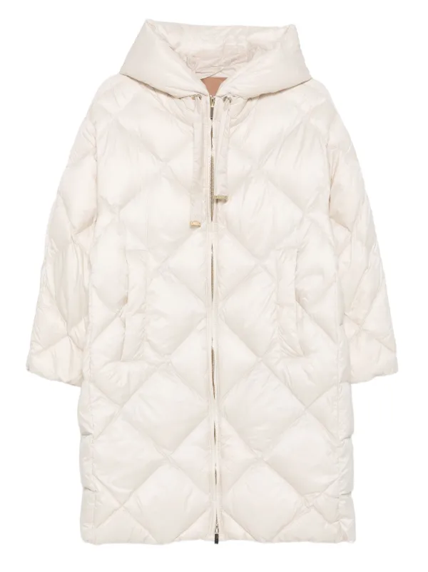 美品♡MaxMara キルティング フォックスファー フーデット コート L コート - 送料無料｜マックスマーラ公式サイト