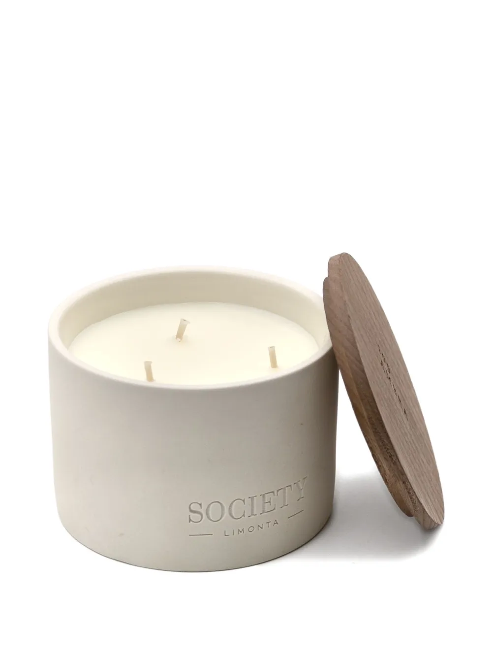 Society Limonta Ambra candle - Bianco