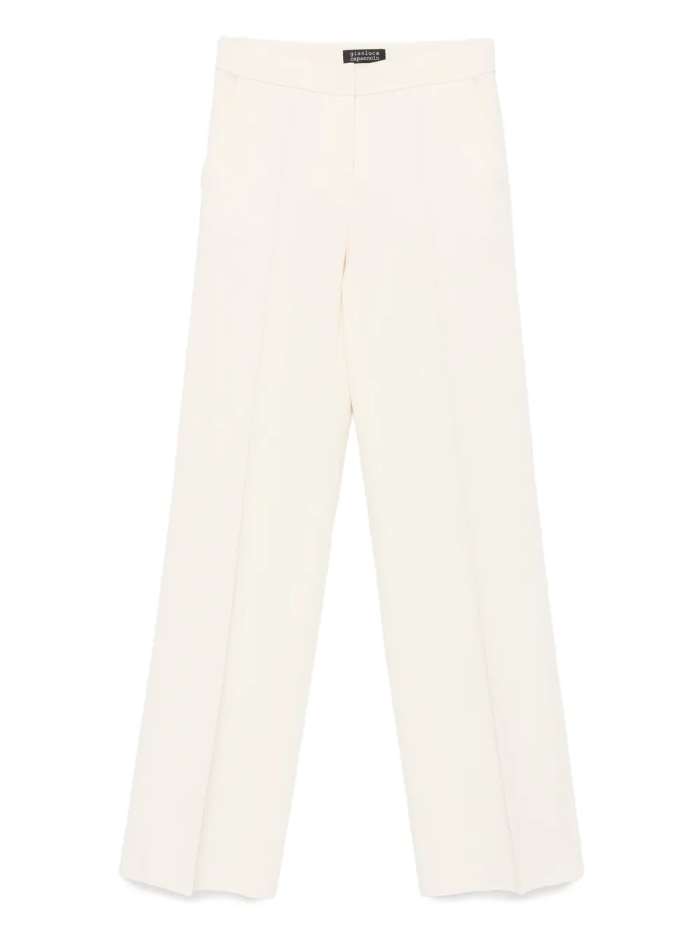 Gianluca Capannolo Wollen straight broek Beige