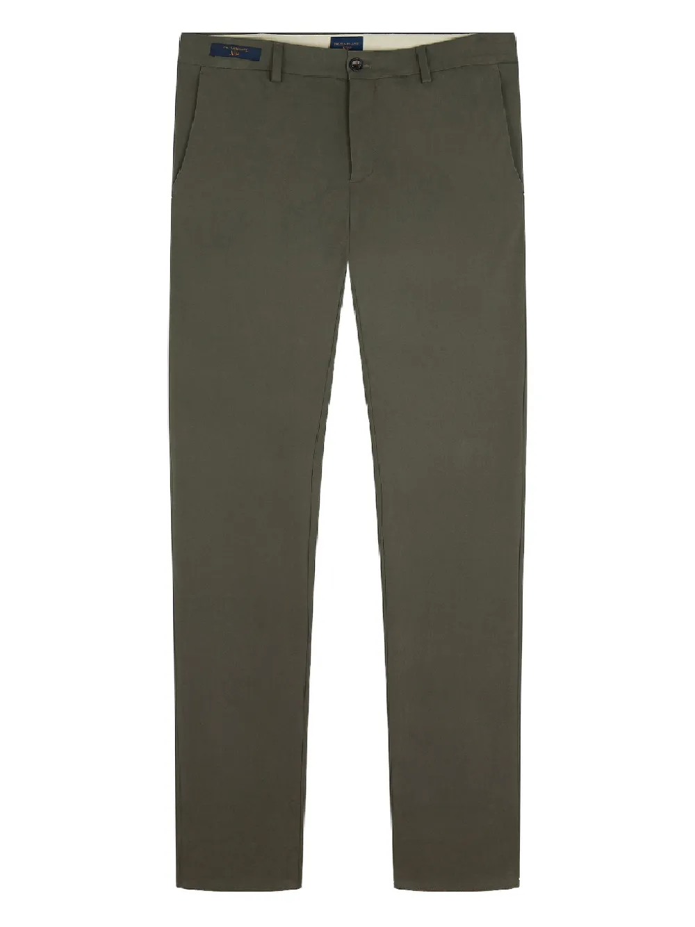 Paul & Shark X-soft Technical Cotton Chino Trousers In Gold