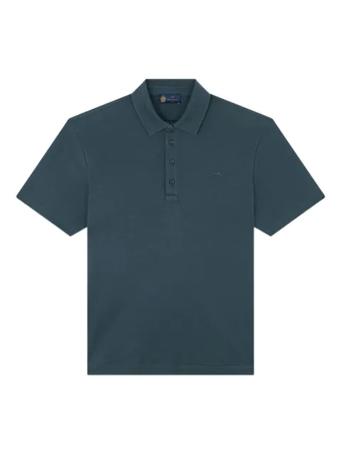 Paul & Shark embroidered-wave polo shirt