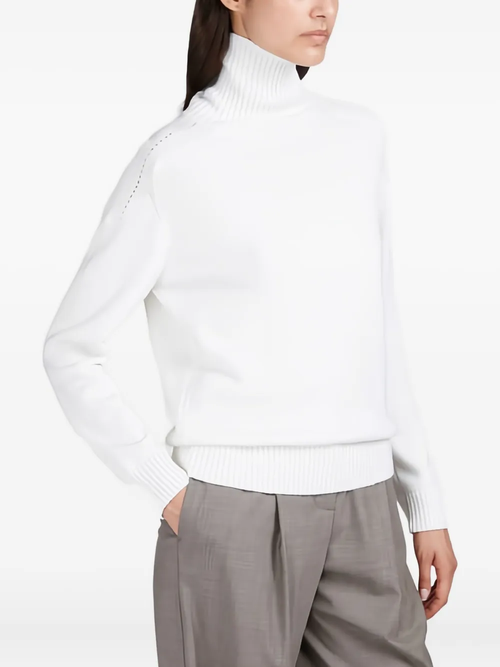 Paul & Shark merino wool turtleneck sweater | Knitted Sweaters | Image 2