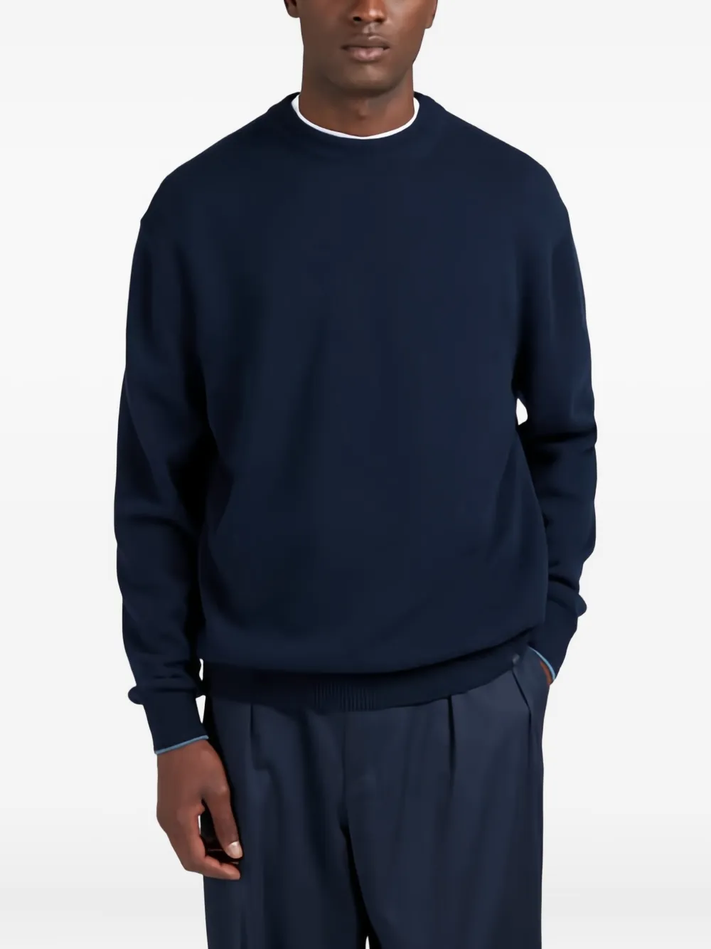 Paul & Shark Trui met ronde hals - Blauw