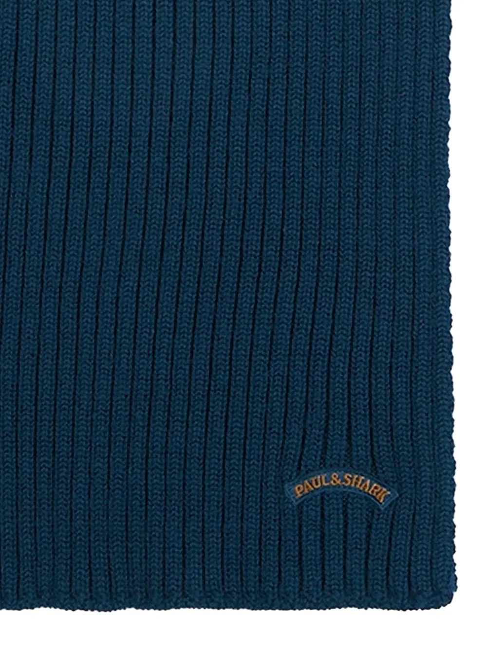 Paul & Shark ribbed scarf - Blauw