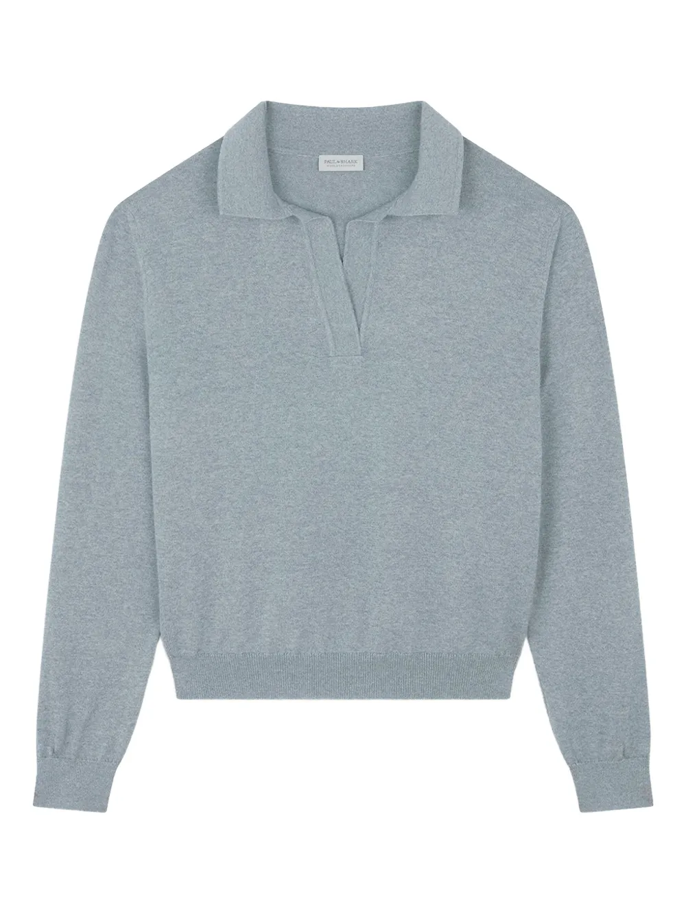 Paul & Shark wool-blend polo shirt | Grey | Image 1