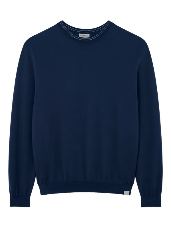 Paul & Shark Crew-neck Sweater in Blue
