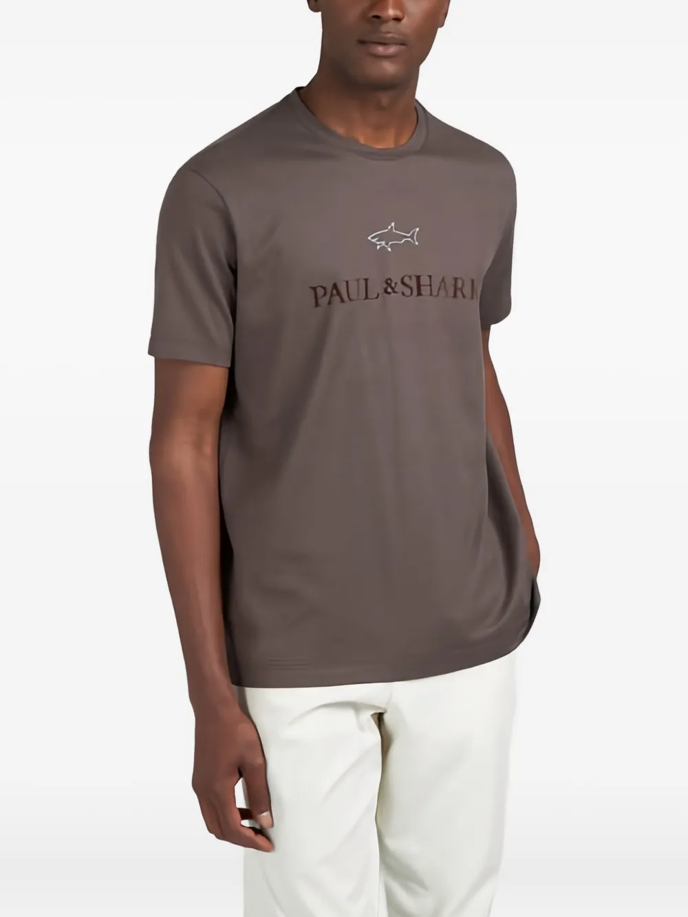 Paul & Shark cotton T-shirt - Bruin