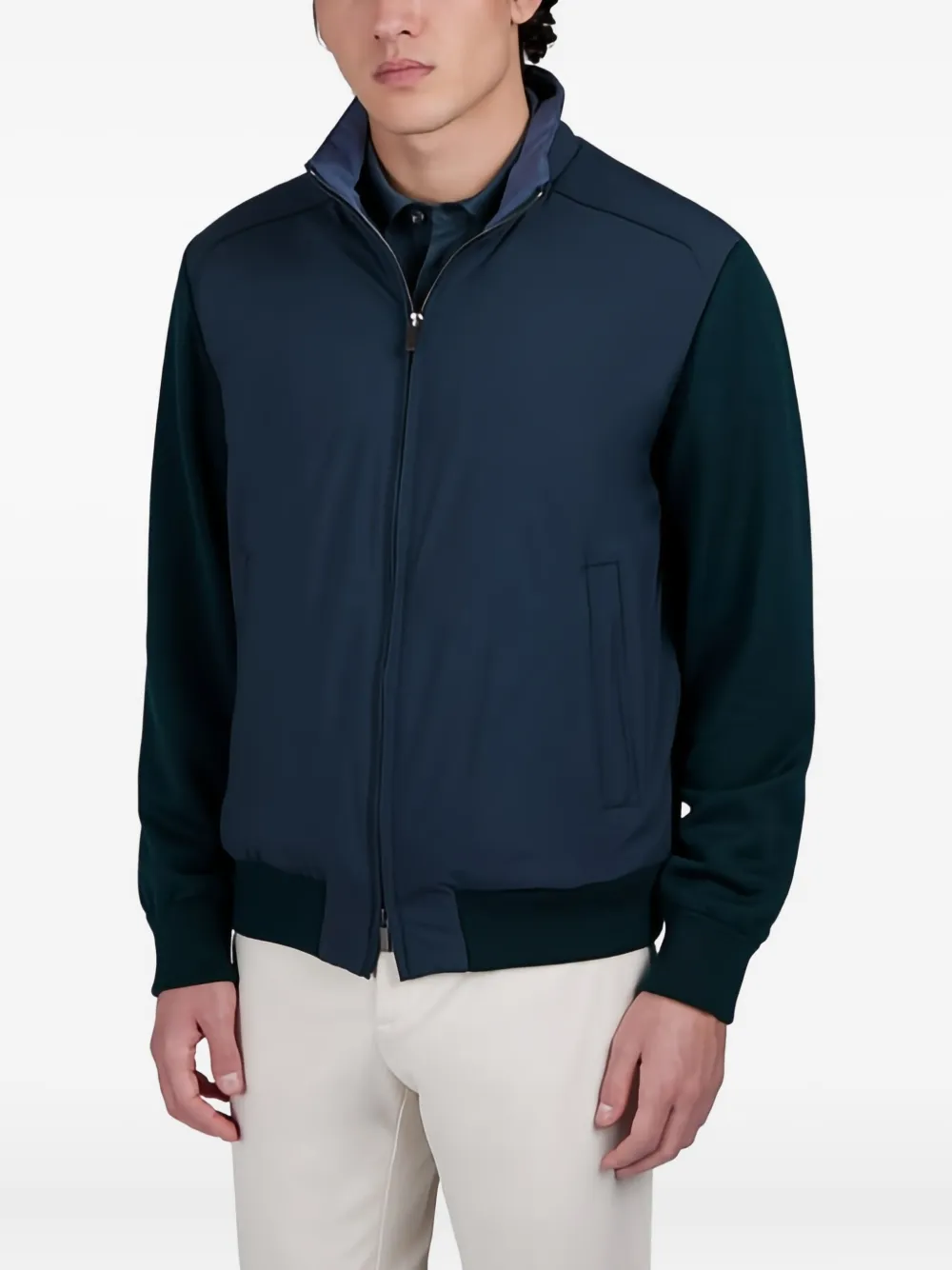 Paul & Shark Typhoon wool-paneled zip-up sweater | Lightweight Jackets | Image 2