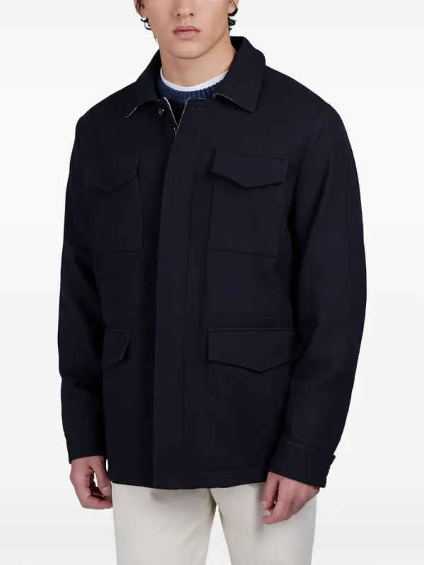 Paul & Shark multi-pocket Field Jacket | Blue | FARFETCH
