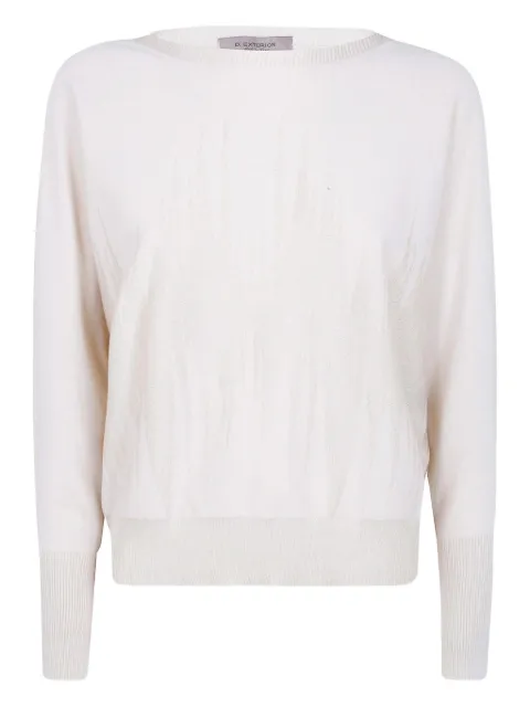 D.Exterior patterned jumper