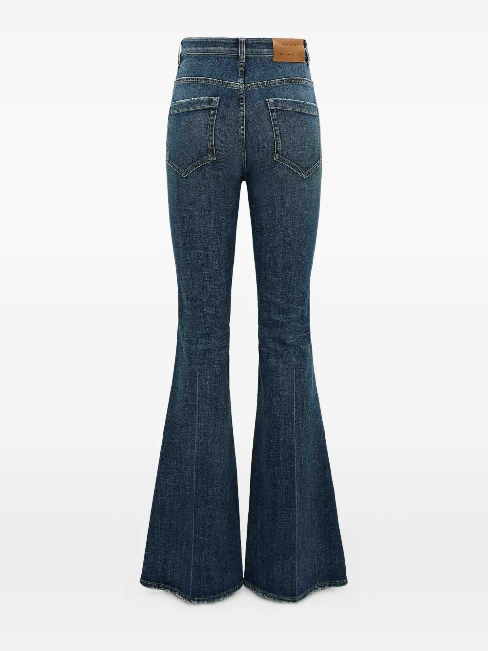 Dorothee Schumacher Jeans met leren patch Blauw