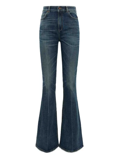Dorothee Schumacher leather-patch jeans