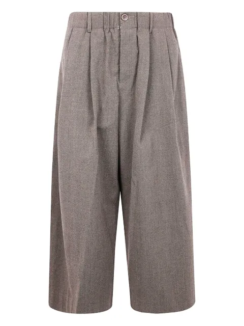 Uma Wang pleated wool trousers