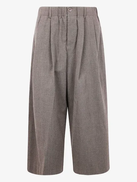 Uma Wang pleated wool trousers