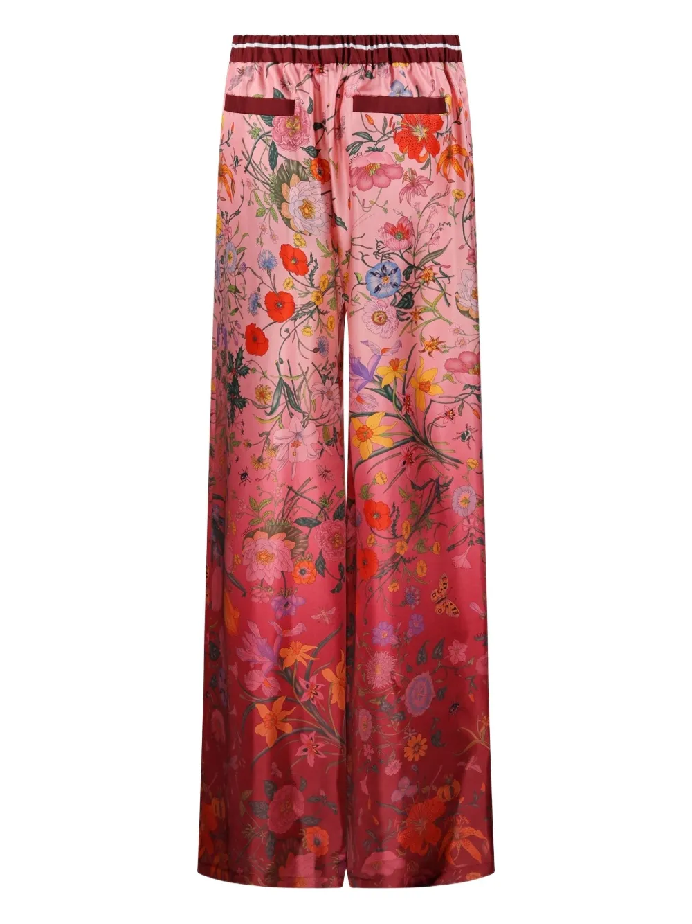 Gucci floral-print drawstring trousers | Wide-Leg Pants | Image 2