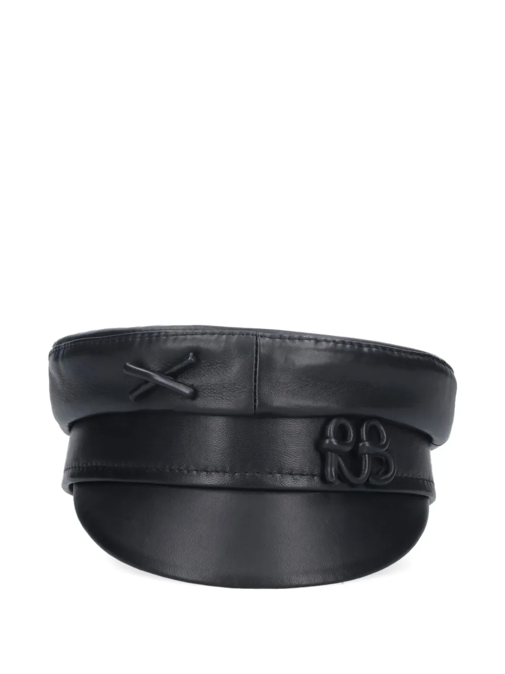 Ruslan Baginskiy leather baker-boy hat | Image 2