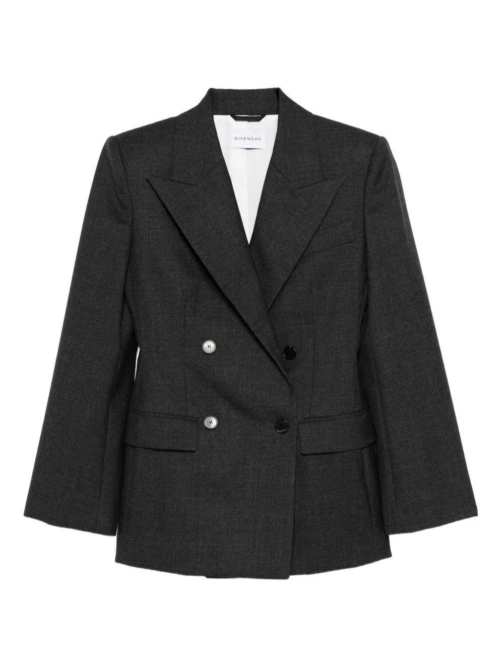 double-breasted button jacket