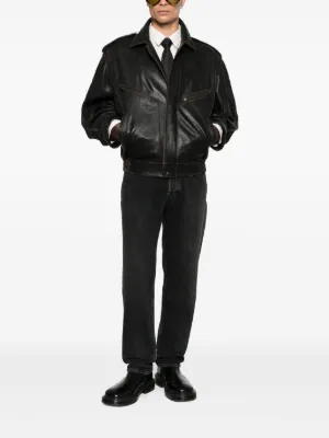 YSLイブサンローランレザージャケット Saint Laurent(サンローラン) レザージャケット・コート