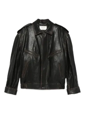 Saint Laurent（サンローラン）メンズ レザージャケット - FARFETCH