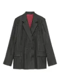 Zadig&Voltaire double-breasted blazer - Grey