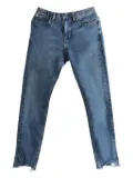 Alexander Wang frayed-hem jeans - Blue
