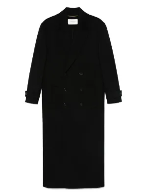 Yves Saint Laurent イヴサンローラン　ダブル ロングコート サンローラン SAINT LAURENT YVES SAINT LAURENT ダブルロング