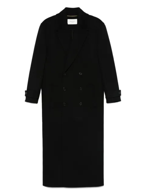 Saint Laurent double-breasted wool coat