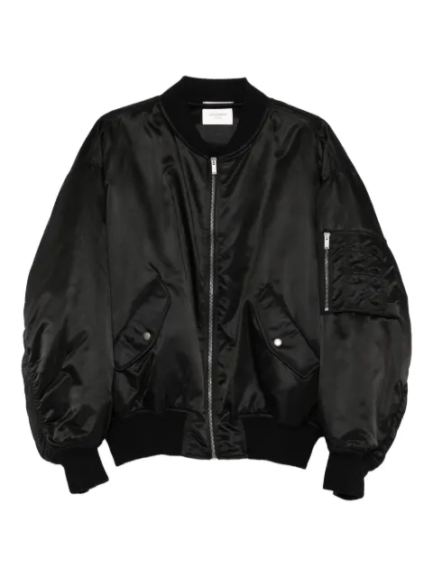 Saint Laurent button-fastening bomber jacket