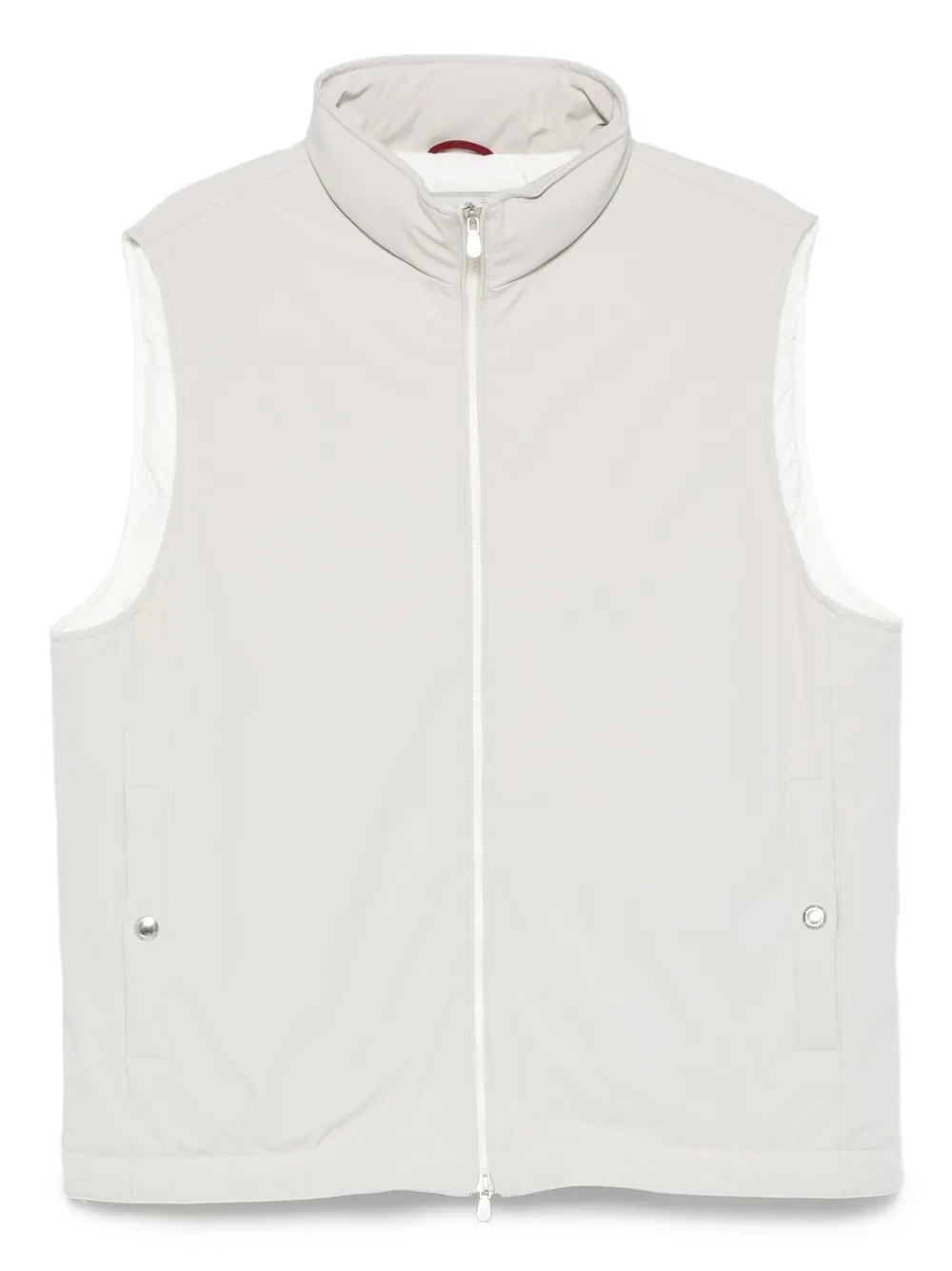 Brunello Cucinelli Gilet met rits Grijs