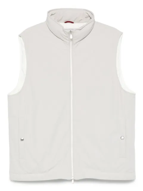 Brunello Cucinelli zip-front gilet