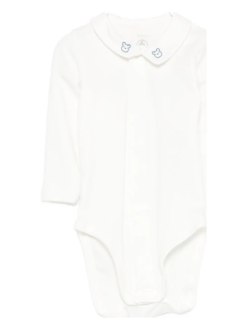 Petit Bateau Wrap-front Trouser Set (set Of Three) In White