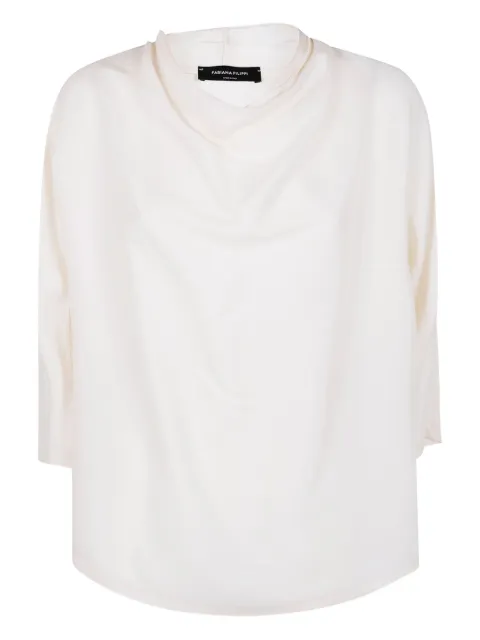 Fabiana Filippi three-quarter sleeve blouse