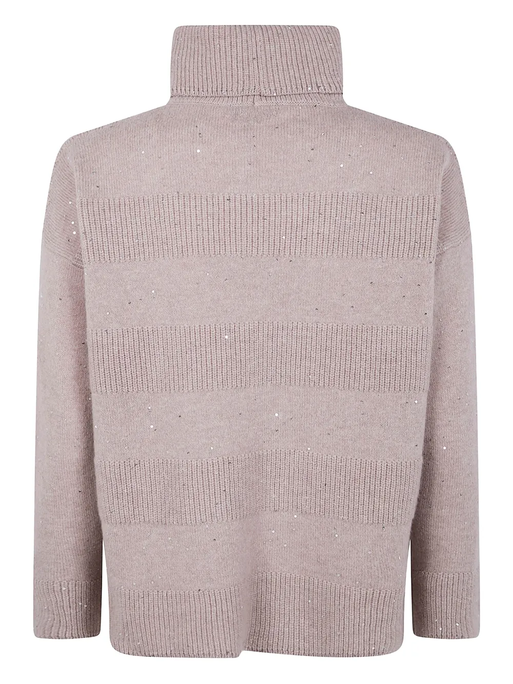 D.Exterior roll-neck sequin-detailed sweater | Neutrals | Image 1