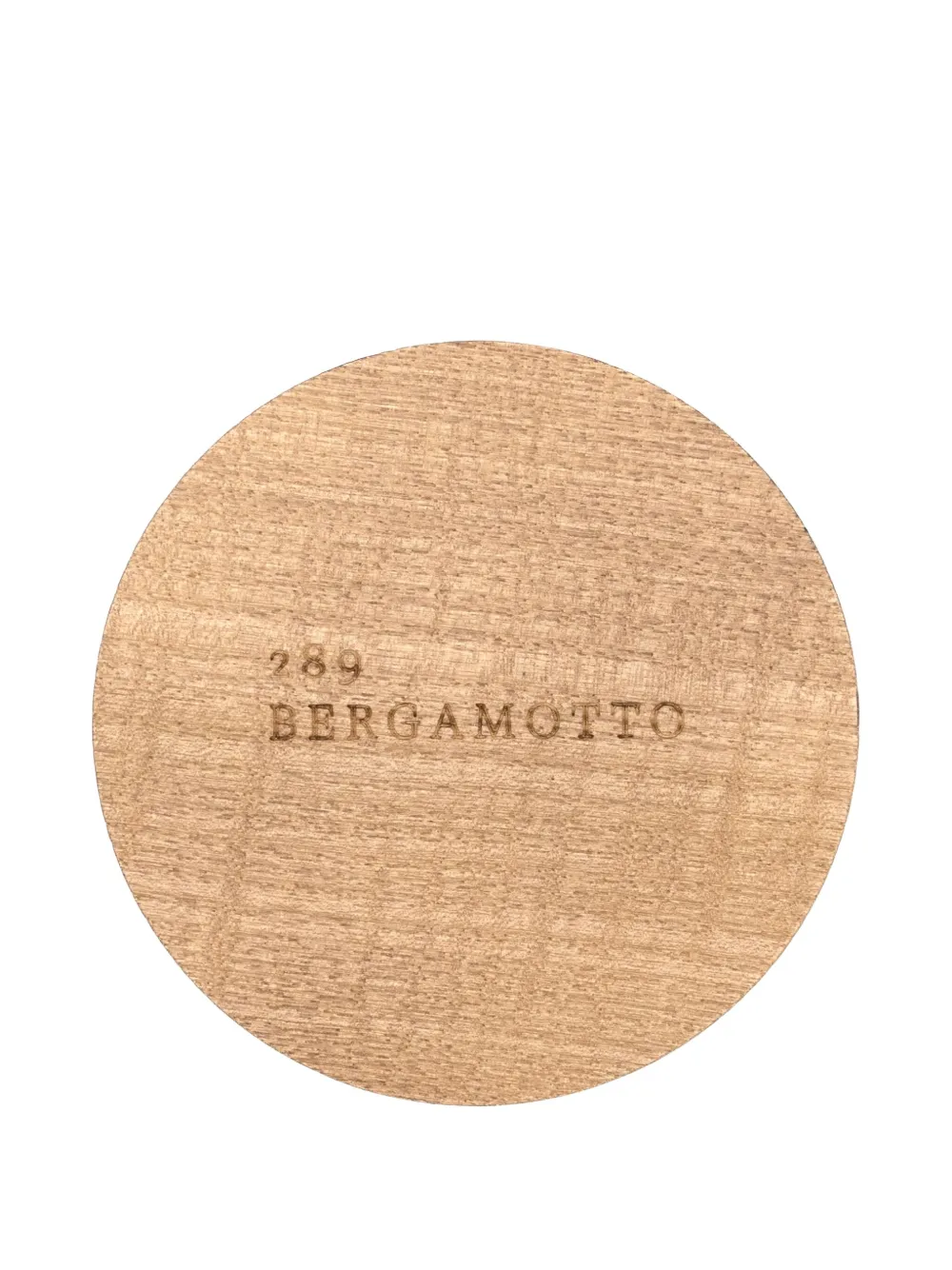 Society Limonta bergamot wooden-lid candle - Wit