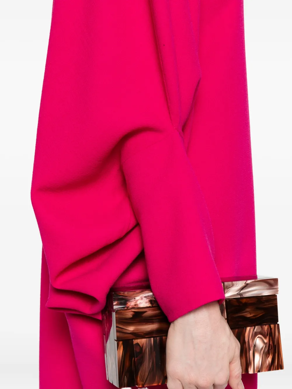 Gianluca Capannolo Mini-jurk met klokmouwen Roze