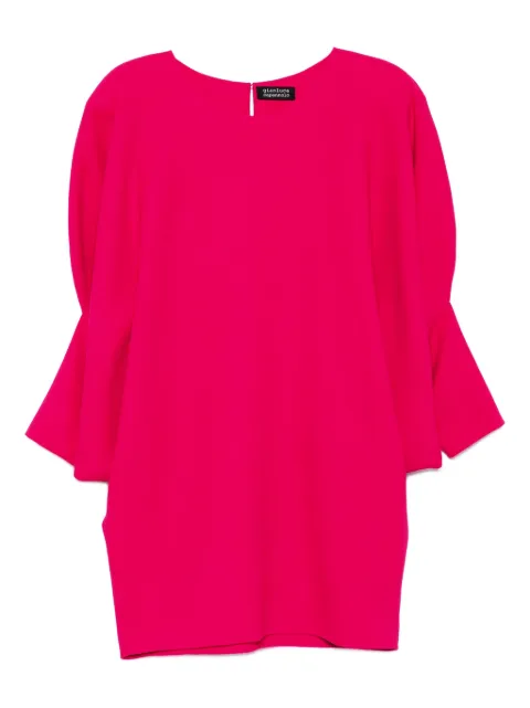 Gianluca Capannolo bell-sleeve mini dress
