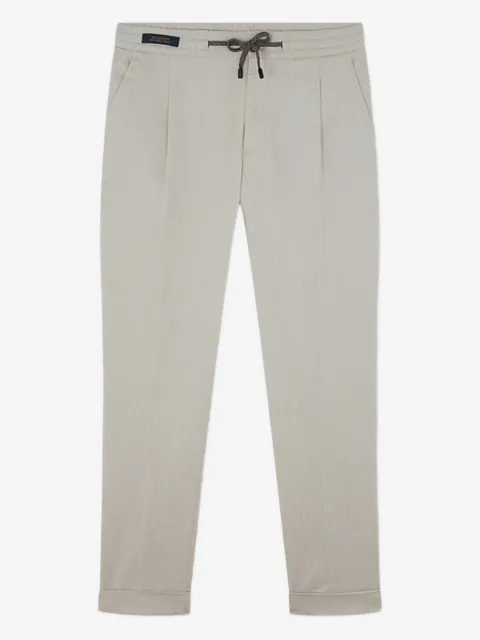 Paul & Shark pleated drawstring trousers
