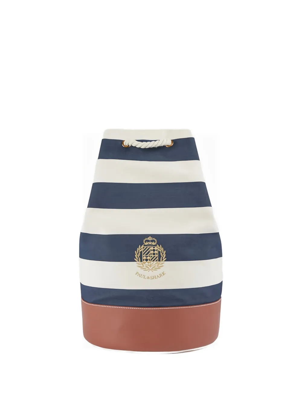 Paul & Shark Striped Backpack In Blue