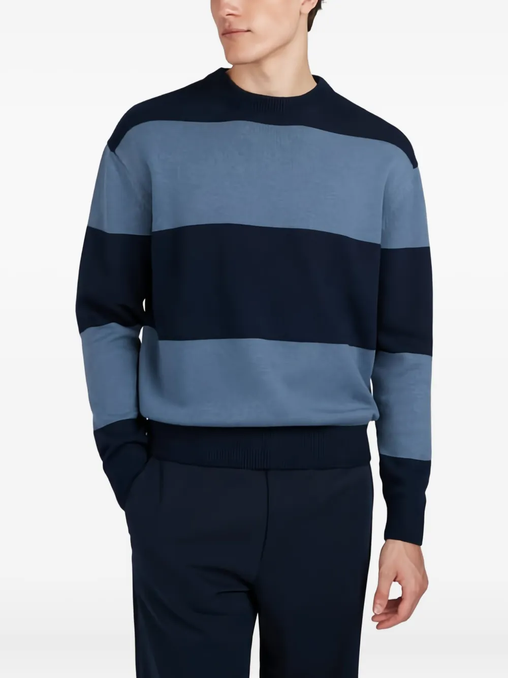 Paul & Shark Gestreepte trui - Blauw