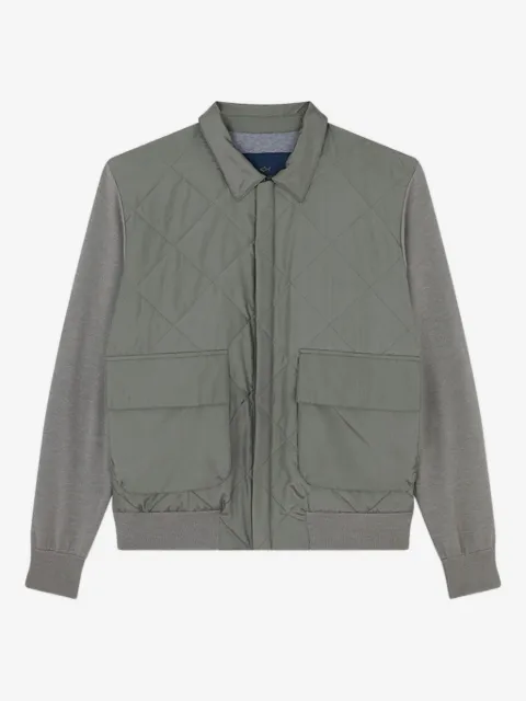 Paul & Shark diamond-quilted jacket
