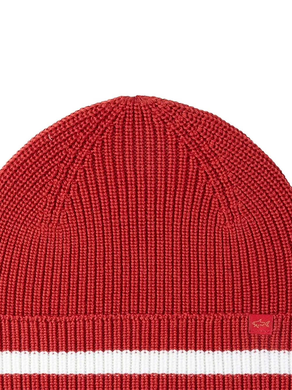 Paul & Shark Geribbelde muts Rood