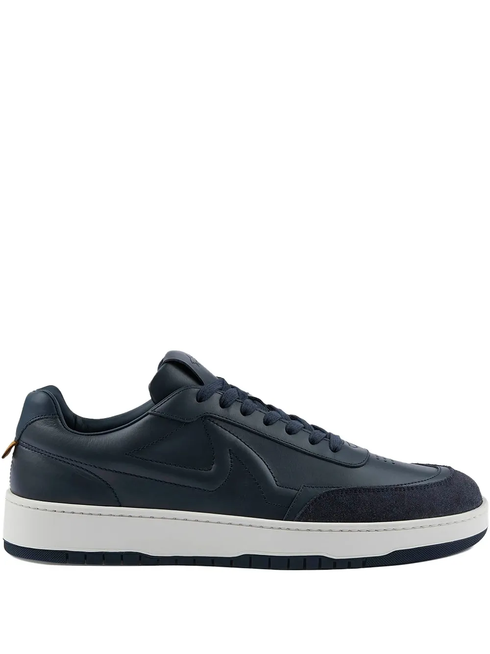 Paul & Shark low-top leather sneakers Blue