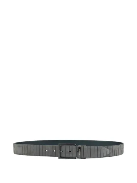 Paul & Shark reversible-design leather belt