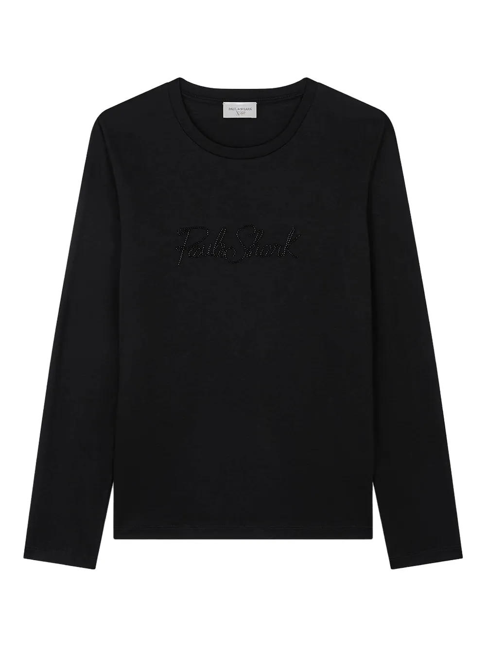 Paul & Shark logo-embroidered cotton T-shirt | Black | Image 1