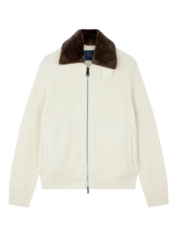 Paul & Shark ジップアップ セーター | ホワイト | FARFETCH JP