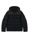 Paul & Shark hooded puffer jacket - Black