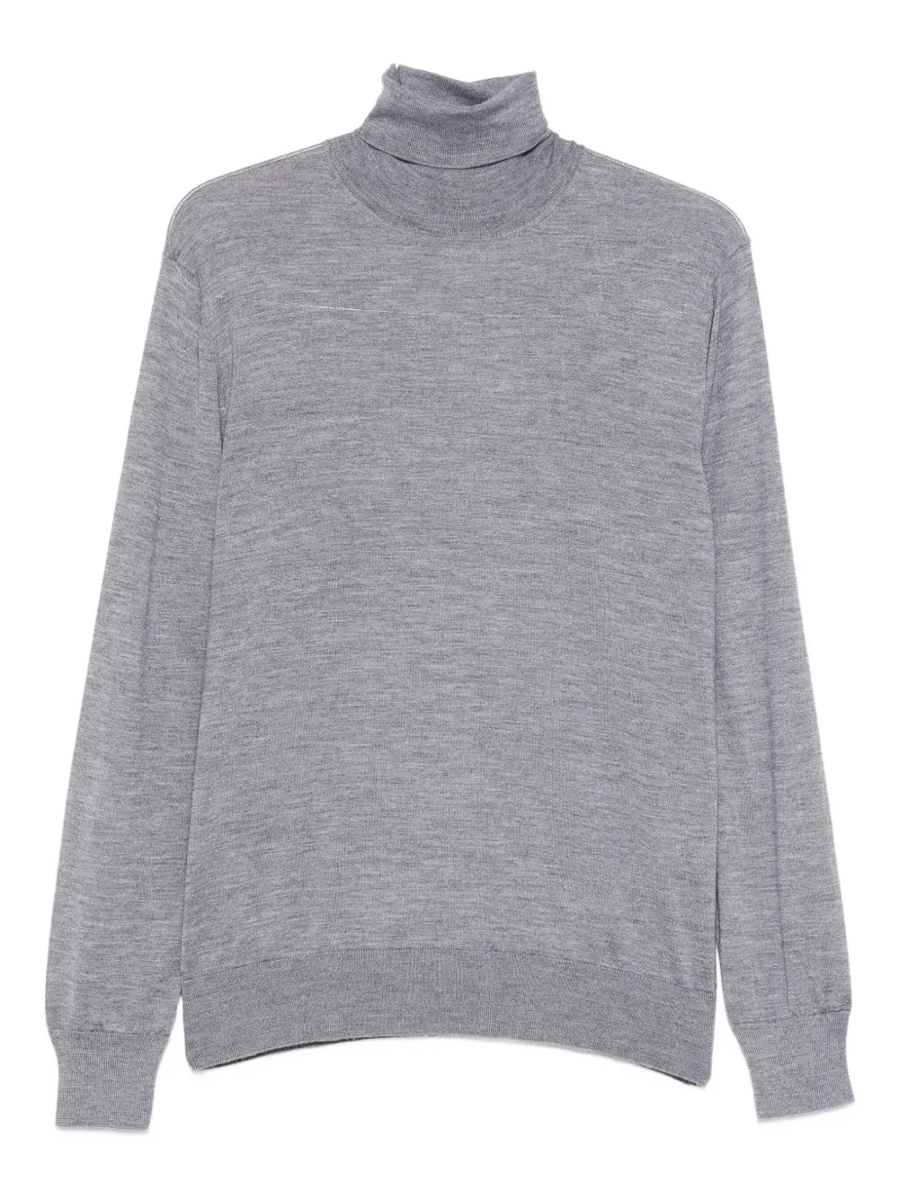 turtleneck long-sleeve sweater