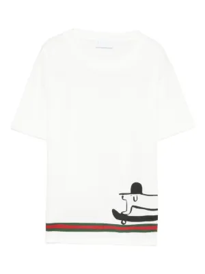 GUCCI キッズ Tシャツ GUCCI BAND 8歳サイズ新品 Gucci Kids T-shirt with print | Kids's Baby (0-36 months